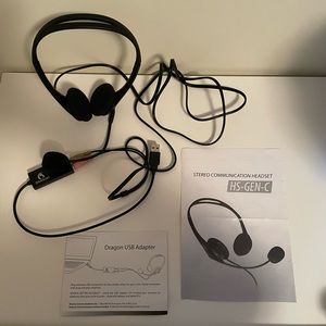 HS-GEN-C Dragon Headset Headphones